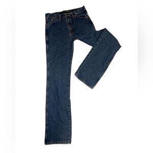 Wrangler Blue Straight-Leg Jeans